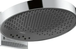 Yläsuihku Hansgrohe Rainfinity 360 3jet PowderRain, piiloasennus seinään iBoxilla, kromi